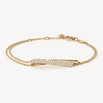 Inside Out Diamond Flip Bracelet in Yellow Gold from Hearts On Fire exclusively available from LeGassick Fine Jewellery, Gold Coast, Australia.