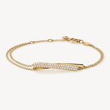 Inside Out Diamond Flip Bracelet in Yellow Gold from Hearts On Fire exclusively available from LeGassick Fine Jewellery, Gold Coast, Australia.