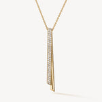 Inside Out Diamond Flip Pendant Necklace in Yellow Gold from Hearts On Fire exclusively available from LeGassick Fine Jewellery, Gold Coast, Australia.