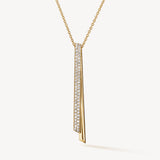 Inside Out Diamond Flip Pendant Necklace in Yellow Gold from Hearts On Fire exclusively available from LeGassick Fine Jewellery, Gold Coast, Australia.