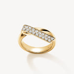 Inside Out Diamond Flip Ring in Yellow Gold from Hearts On Fire exclusively available from LeGassick Fine Jewellery, Gold Coast, Australia.