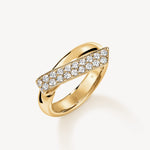 Inside Out Diamond Flip Ring in Yellow Gold from Hearts On Fire exclusively available from LeGassick Fine Jewellery, Gold Coast, Australia.