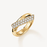 Inside Out Diamond Flip Ring in Yellow Gold from Hearts On Fire exclusively available from LeGassick Fine Jewellery, Gold Coast, Australia.