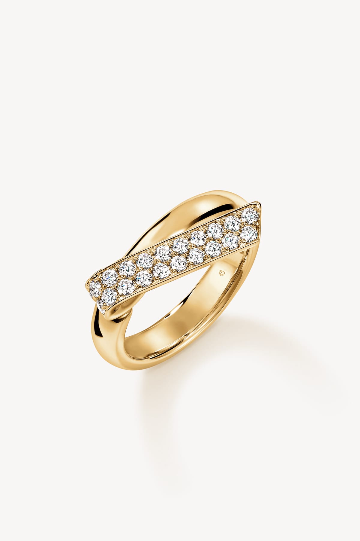 Inside Out Diamond Flip Ring in Yellow Gold from Hearts On Fire exclusively available from LeGassick Fine Jewellery, Gold Coast, Australia.
