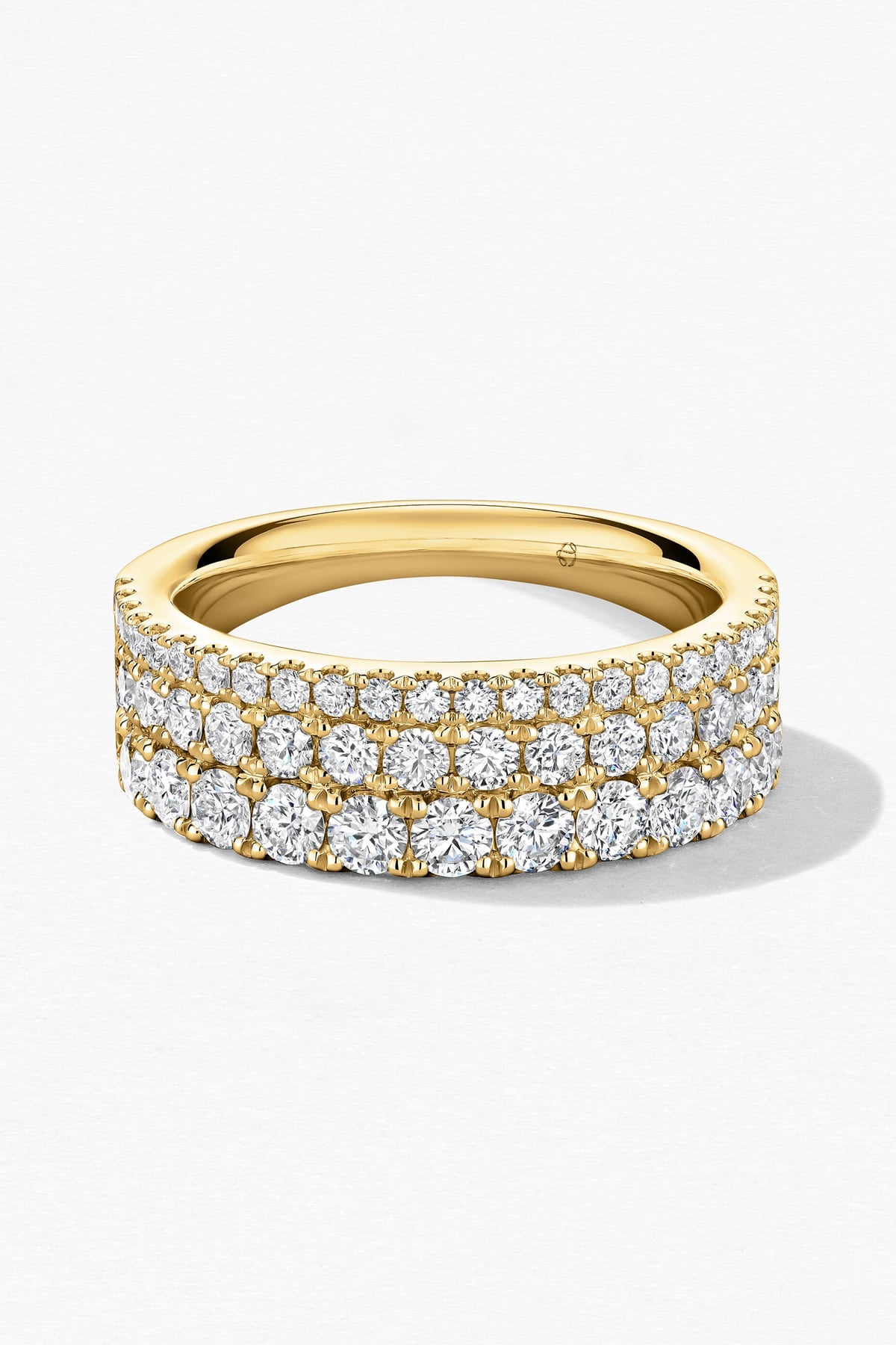 Grace Triple Row Ring from Hearts On Fire from LeGassick