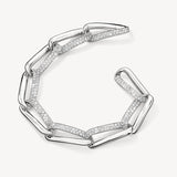 Inside Out Diamond Link Bracelet in White Gold from Hearts On Fire exclusively available from LeGassick Fine Jewellery, Gold Coast, Australia.