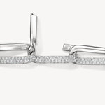 Inside Out Diamond Link Bracelet in White Gold from Hearts On Fire exclusively available from LeGassick Fine Jewellery, Gold Coast, Australia.