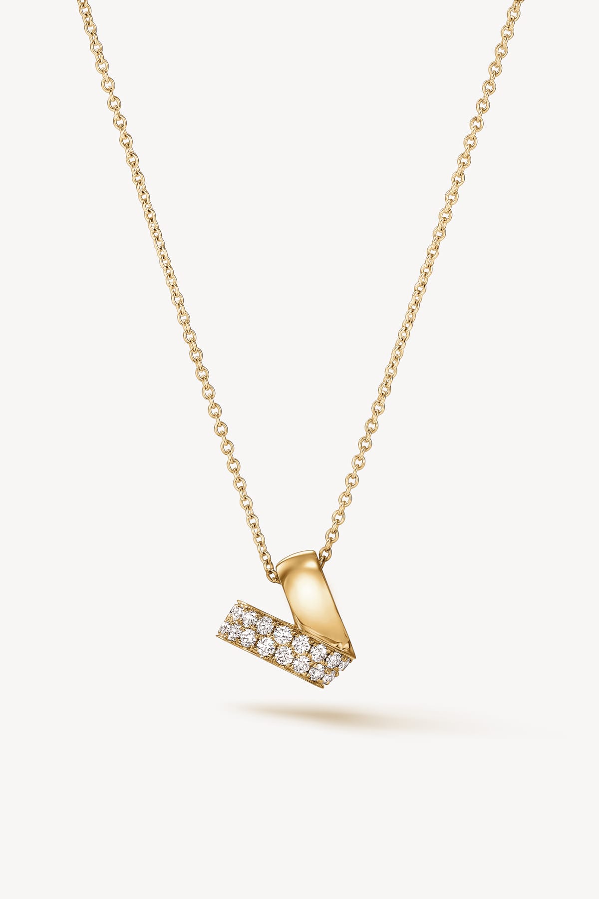 Inside Out Multi Wear Rondel Diamond Pendant Necklace In Yellow Gold From Hearts On Fire exclusively available from LeGassick Fine Jewellery, Gold Coast, Australia.