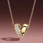 Inside Out Multi Wear Rondel Diamond Pendant Necklace In White Gold From Hearts On Fire exclusively available from LeGassick Fine Jewellery, Gold Coast, Australia.