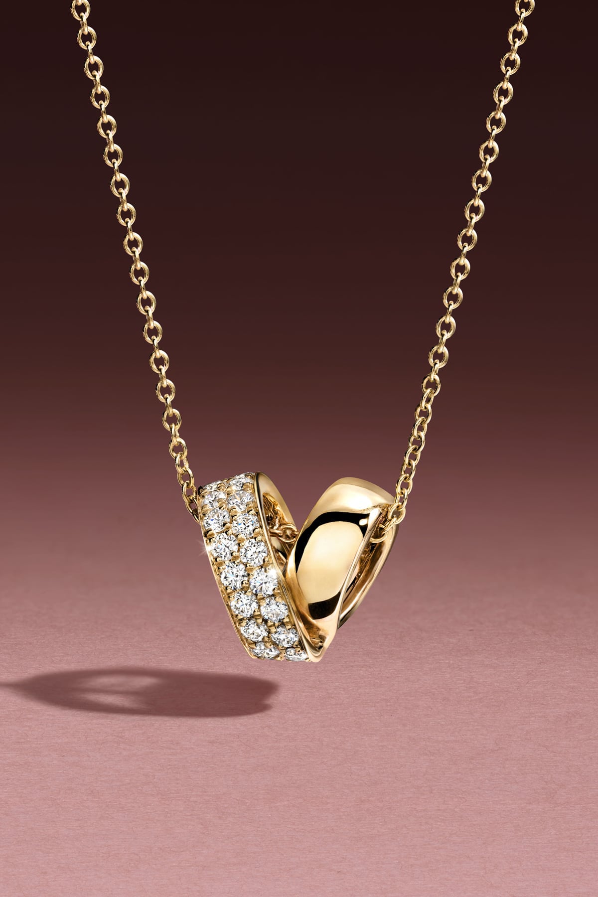 Inside Out Multi Wear Rondel Diamond Pendant Necklace In White Gold From Hearts On Fire exclusively available from LeGassick Fine Jewellery, Gold Coast, Australia.