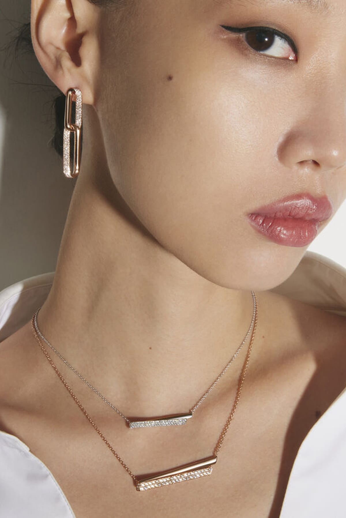 Inside Out Diamond Flip Pendant Necklace in White Gold from Hearts On Fire available from LeGassick, Gold Coast.