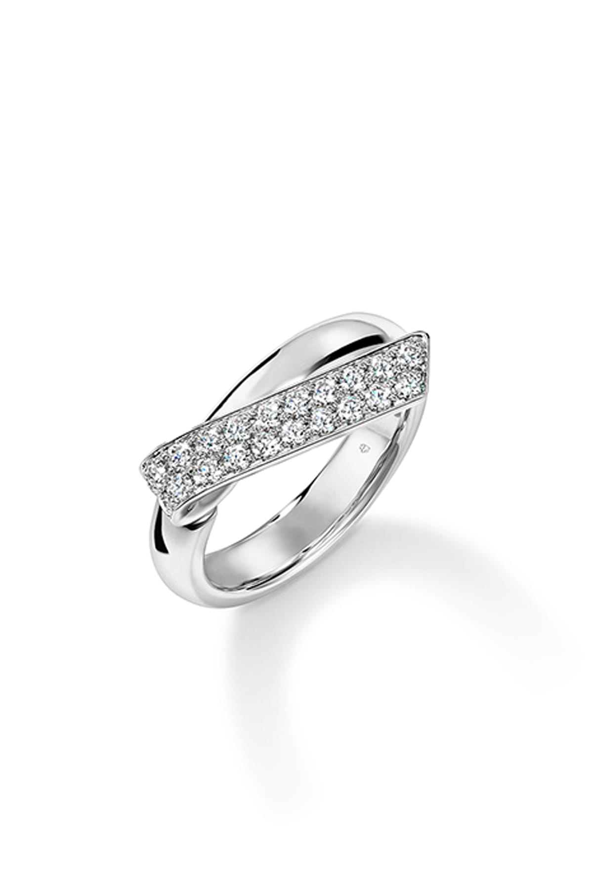 Inside Out Diamond Flip Ring in White Gold from Hearts On Fire available from LeGassick, Gold Coast.