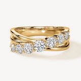 Intermingle Single Right Hand Ring From Hearts On Fire available at LeGassick Diamonds and Jewellery Gold Coast, Australia.