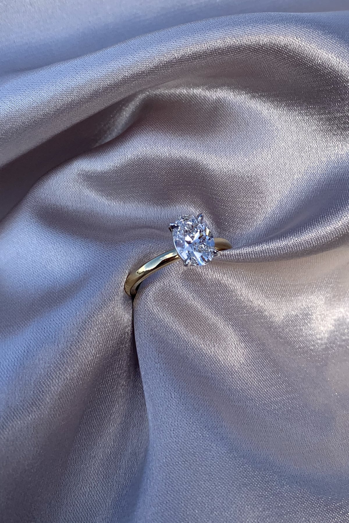 The Jacqueline Ring… 1.5 Carat Oval 4 Claw Solitaire Lab Created Diamond Ring. Part of The Madison Collection and exclusive to LeGassick Jewellery.