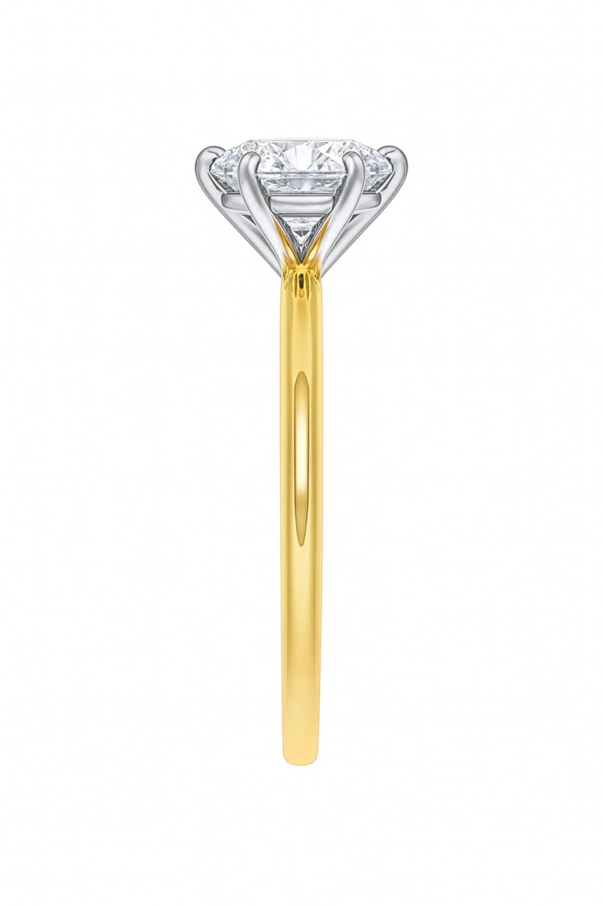 Jane... 1.5 Carat Round Brilliant Cut Lab Created Diamond Set Ring from The Madison Collection and exclusive to LeGassick.