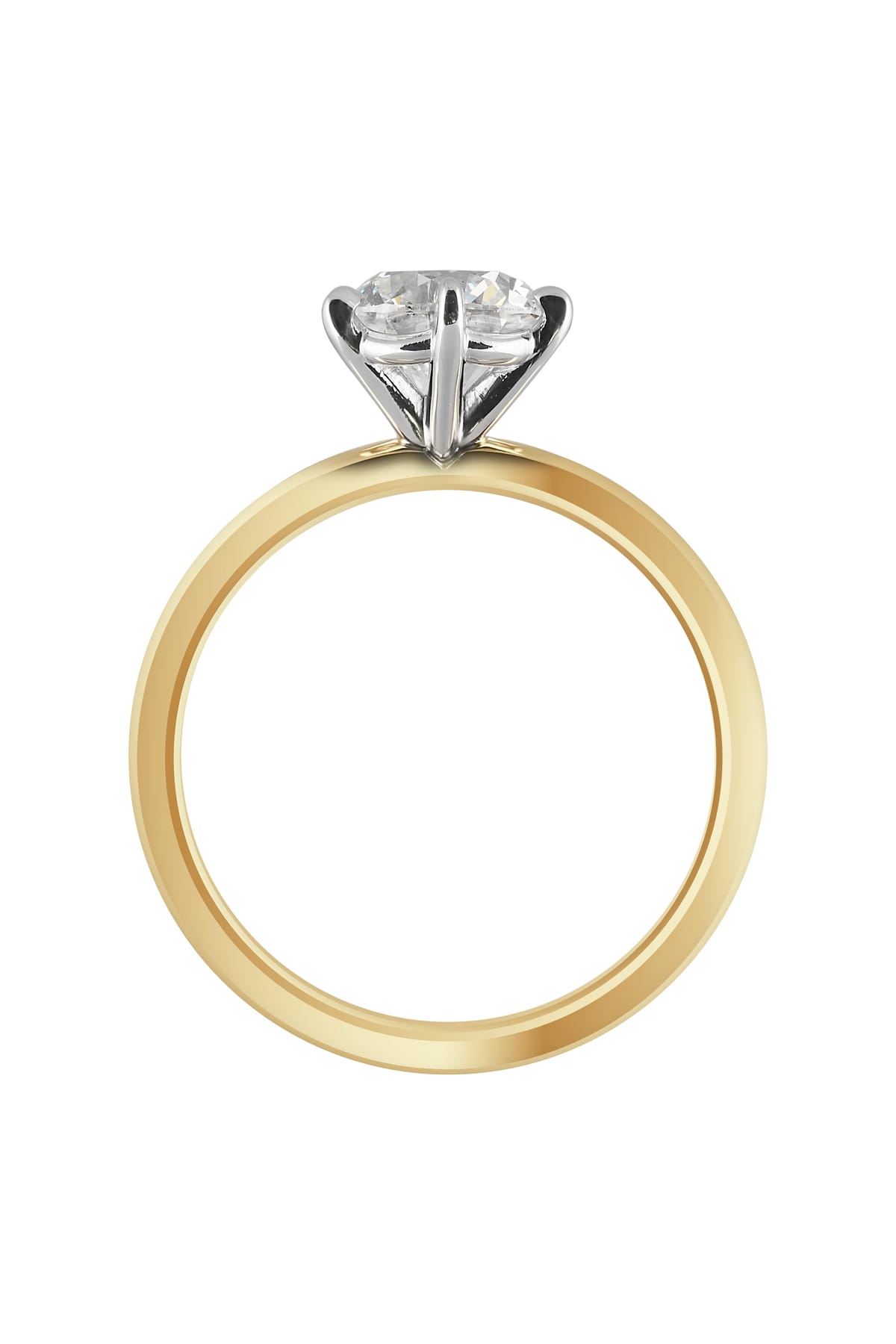 Jane... 1.5 Carat Round Brilliant Cut Lab Created Diamond Set Ring from The Madison Collection and exclusive to LeGassick.