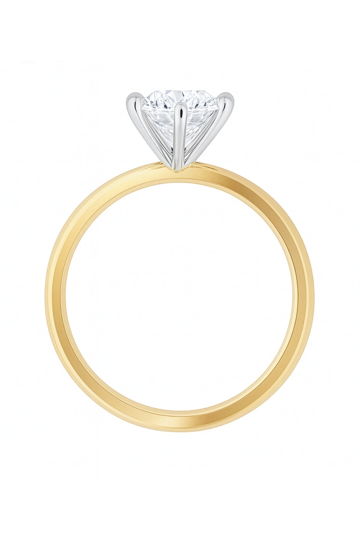 Jane... 1.5 Carat Round Brilliant Cut Lab Created Diamond Set Ring from The Madison Collection and exclusive to LeGassick.
