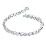 LU Droplet Bracelet In White Gold From Hearts On Fire exclusive to LeGassick Jewellery, Gold Coast, Australia.