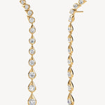 LU Droplet Stiletto Earrings From Hearts On Fire exclusively to LeGassick.