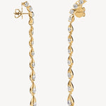 LU Droplet Stiletto Earrings From Hearts On Fire exclusively to LeGassick.