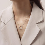 Large Signature Circle Pendant From Hearts On Fire