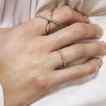 Lorelei Criss Cross Ring From Hearts On Fire available at LeGassick Diamonds and Jewellery Gold Coast, Australia.