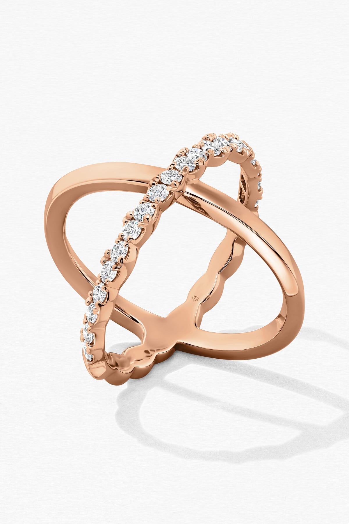 Lorelei Criss Cross Ring From Hearts On Fire available at LeGassick Diamonds and Jewellery Gold Coast, Australia.