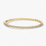 Lorelei Floral Diamond Bangle From Hearts On Fire