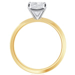 Lucille… 2 Carat Radiant Cut Lab Created Diamond Solitaire Ring from The Madison Collection and exclusive to LeGassick.