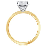 Lucille… 2 Carat Radiant Cut Lab Created Diamond Solitaire Ring from The Madison Collection and exclusive to LeGassick.