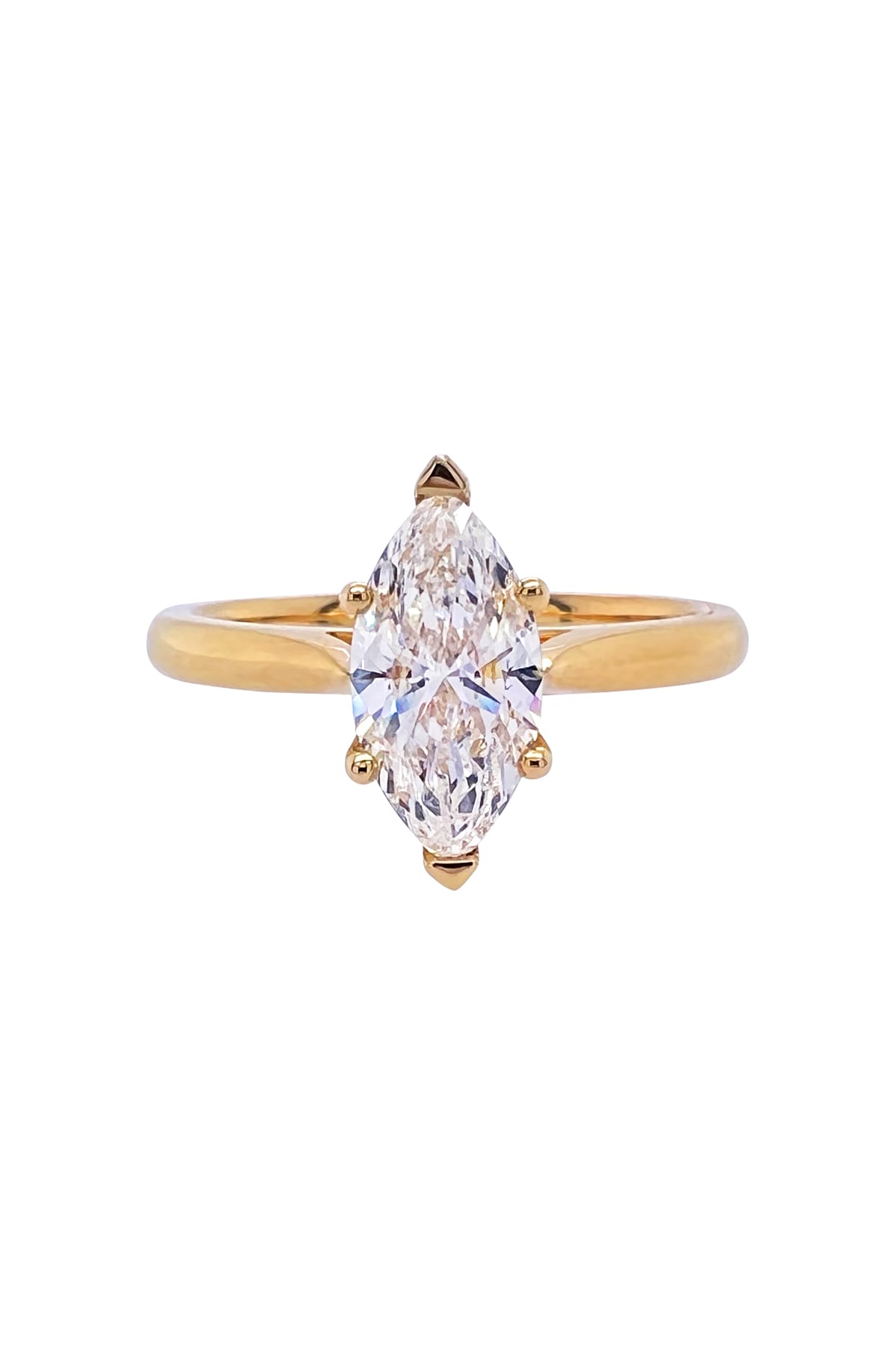Marquise Solitaire 1.02 Carat Diamond Engagement Ring available at LeGassick Diamonds and Jewellery Gold Coast, Australia.
