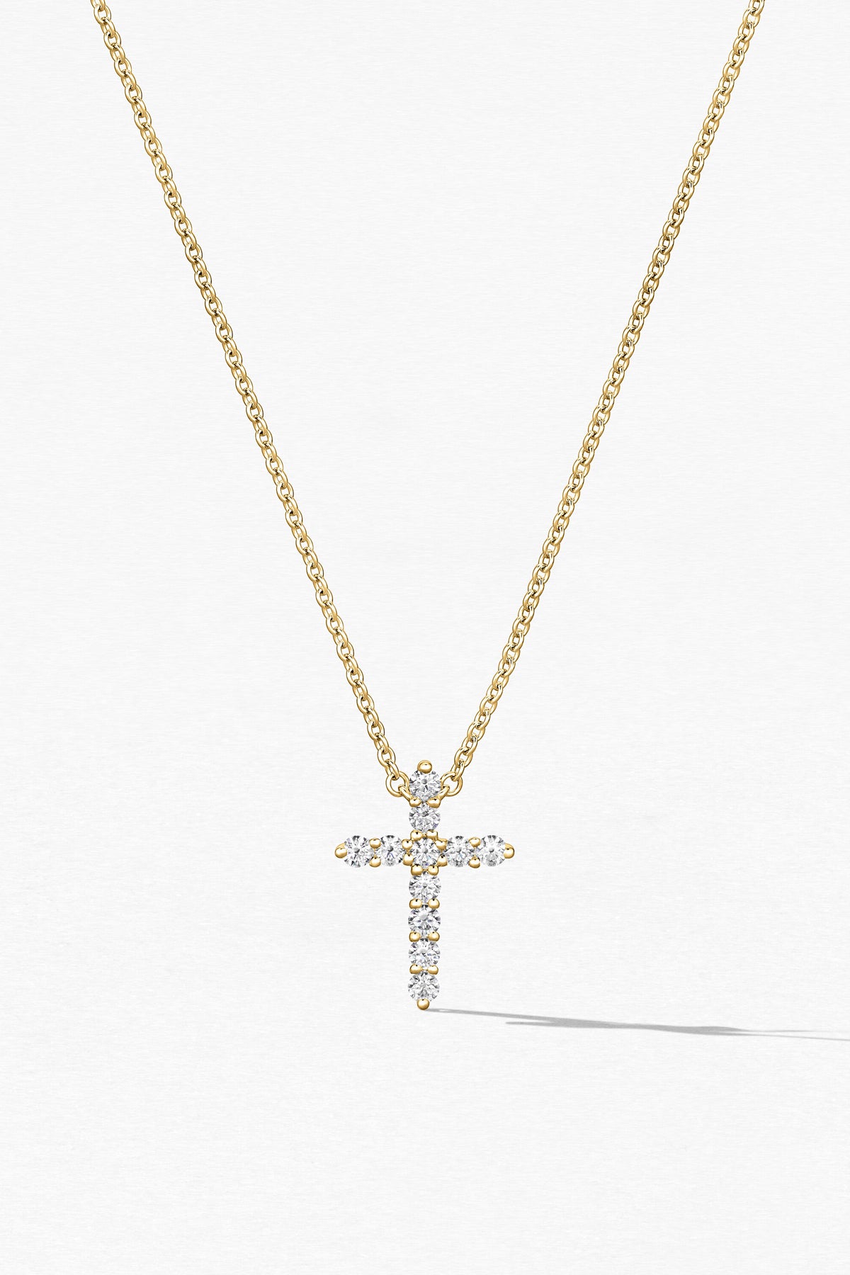 Medium Signature Cross Pendant From Hearts On Fire available at LeGassick Diamonds and Jewellery Gold Coast, Australia.