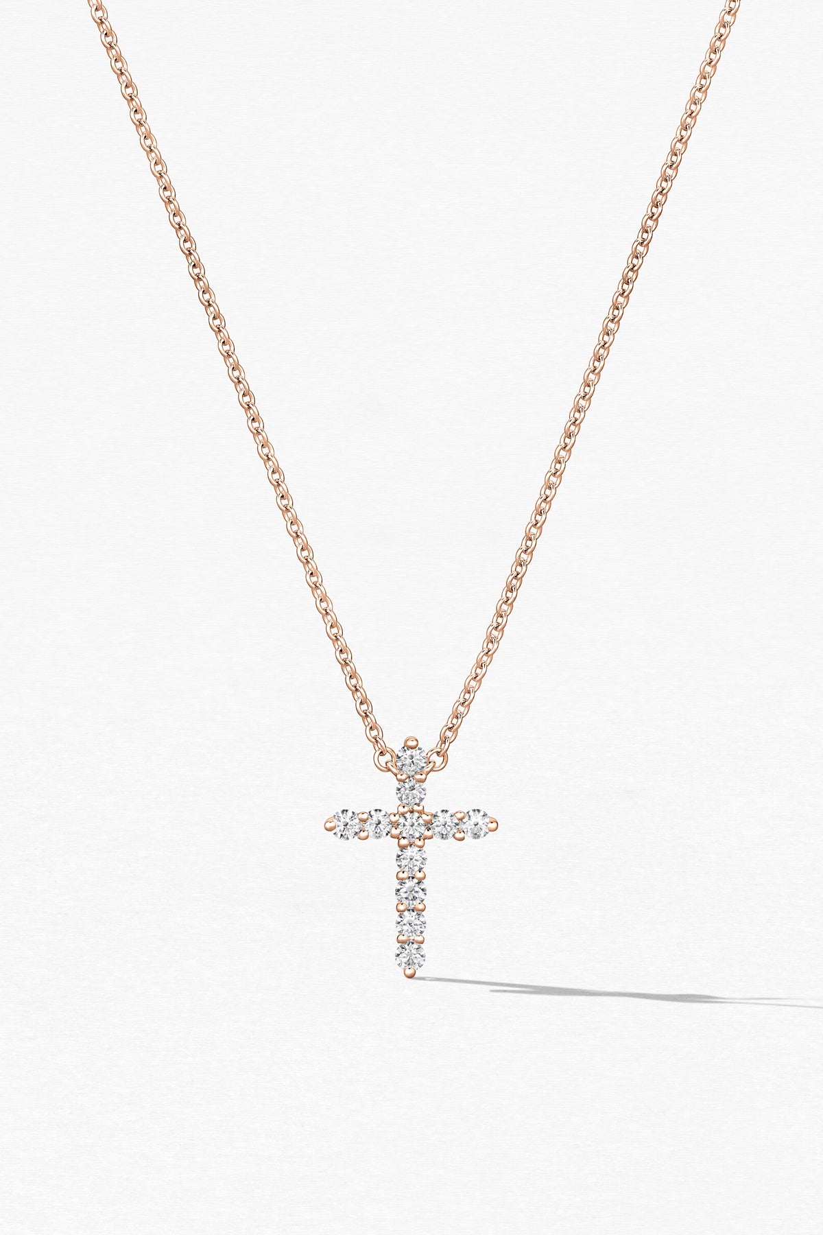 Medium Signature Cross Pendant From Hearts On Fire available at LeGassick Diamonds and Jewellery Gold Coast, Australia.