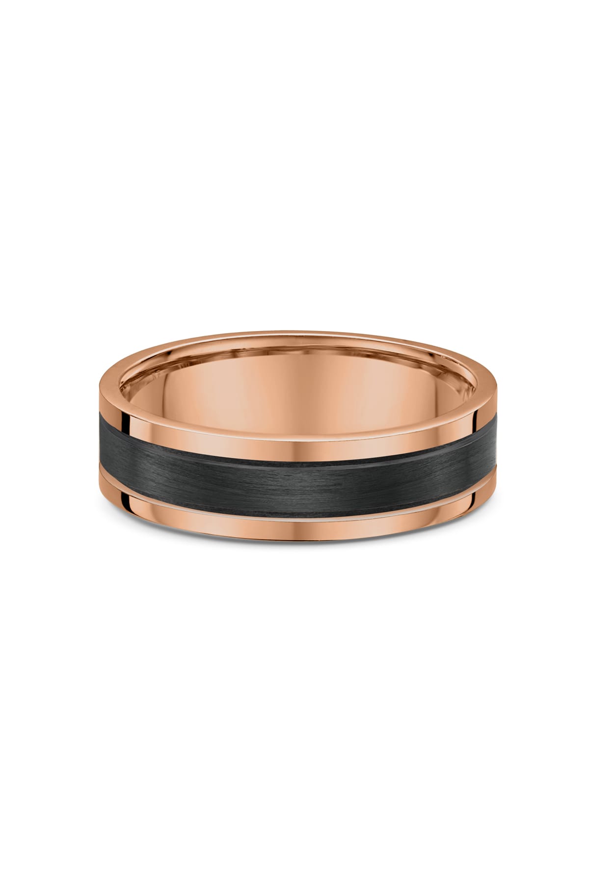 Men's Wedding Ring in Rose Gold available at LeGassick Diamonds and Jewellery Gold Coast, Australia.
