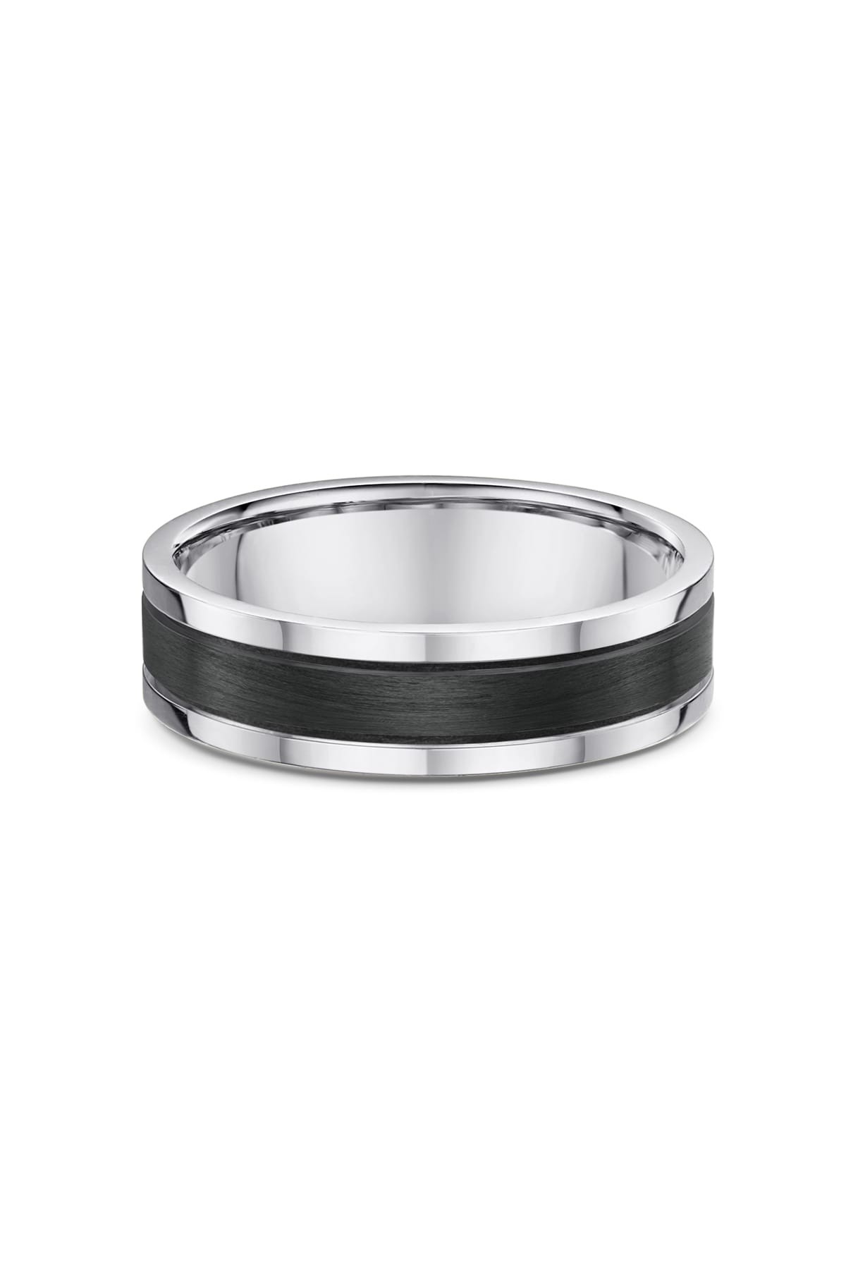 Men's Wedding Ring in White Gold available at LeGassick Diamonds and Jewellery Gold Coast, Australia.