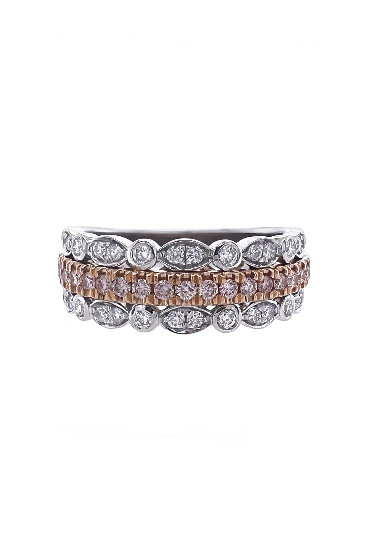 Natural Argyle Pink Diamond Dress Ring available at LeGassick Diamonds and Jewellery Gold Coast, Australia.