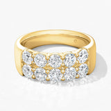 Signature Double Row Ring From Hearts On Fire