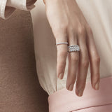 Signature Double Row Ring From Hearts On Fire