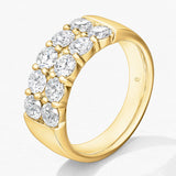 Signature Double Row Ring From Hearts On Fire