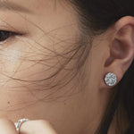 Tessa Diamond Circle Earrings From Hearts On Fire available at LeGassick Diamonds and Jewellery Gold Coast, Australia.