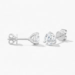 Three-Prong Diamond Stud Earrings From Hearts On Fire
