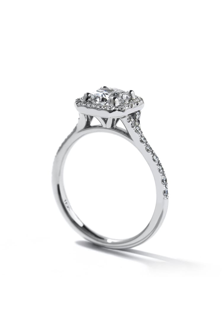 Transcend Dream Engagement Ring From Hearts On Fire available at LeGassick Diamonds and Jewellery Gold Coast, Australia.