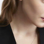 Vela French Cut Pavé Diamond Pendant Necklace from Hearts On Fire at LeGassick.