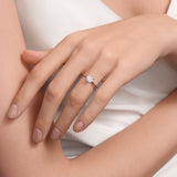 Vela Solitaire Ring From Hearts On Fire exclusive to LeGassick Jewellery, Gold Coast, Australia.
