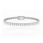 Alexis... 8.85 Carat Lab Diamond Tennis Bracelet in White Gold