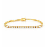 Charlize... 4.70 Carat Lab Grown Diamond Tennis Bracelet in 18ct Gold