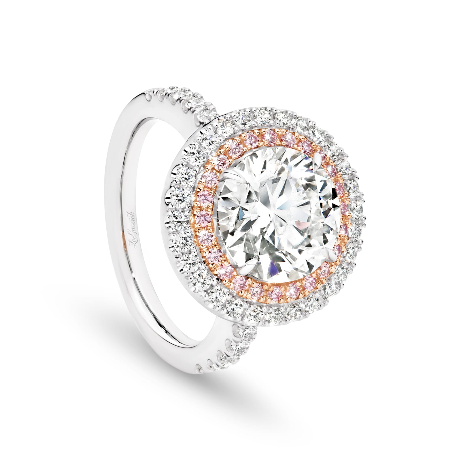 Cleopatra 4.51ct Round Brilliant Cut Diamond Ring part of the Beyond Luxury Collection by LeGassick.