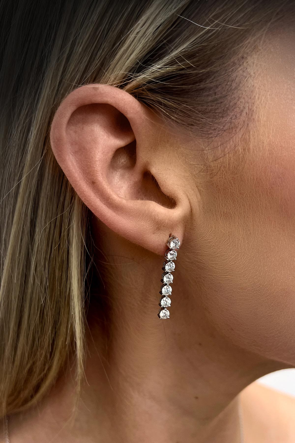 Diamond earrings available at LeGassick Diamonds and Jewellery Gold Coast, Australia.