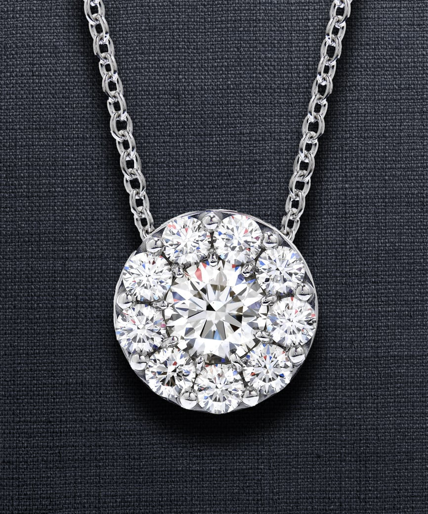 Fulfillment Diamond Pendant from Hearts On Fire available at LeGassick Diamonds & Jewellery Gold Coast, Australia.