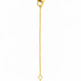 Helen... 1.00ct Lab Grown Diamond Cross Pendant in 18ct Yellow Gold